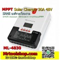 โซล่าชาร์จเจอร์ MPPT 30A / MPPT Solar Charger 30A (โปรพิเศษเพียง 6900 บาท) 48V หน้าจอ LCD รุ่น ML4830 ::::::: สินค้าหมดชั่วคราว ::::::::